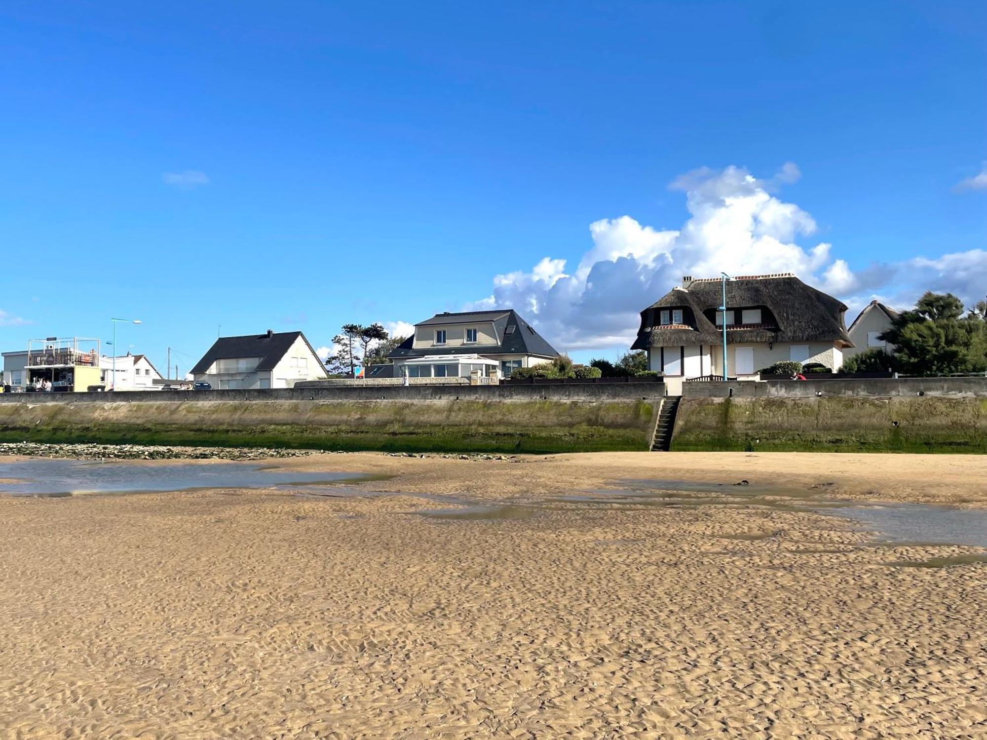 Villa Lumineuse En Front De Mer - Gold Beach أسنل المظهر الخارجي الصورة